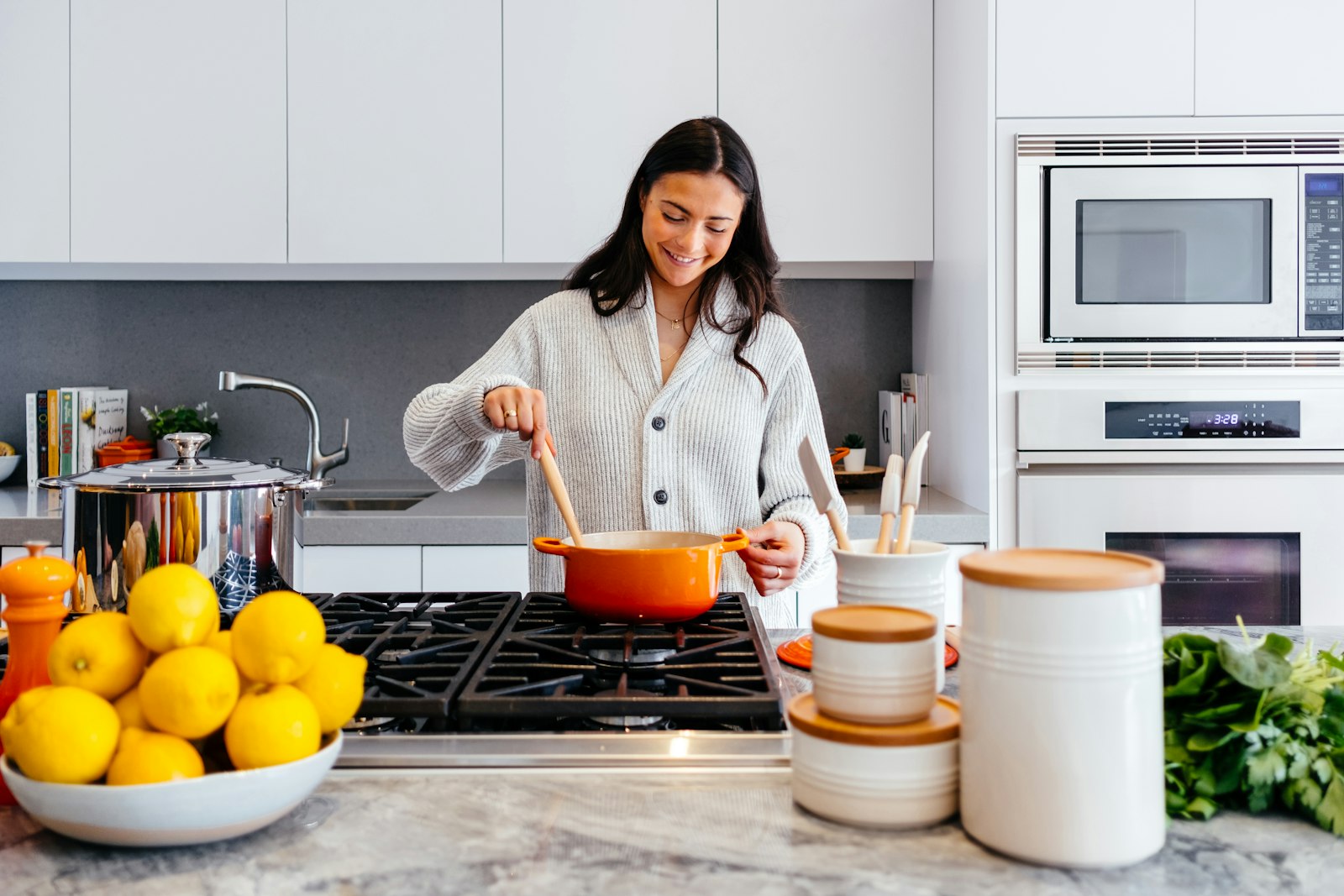 Cuisine en situation, vie quotidienne